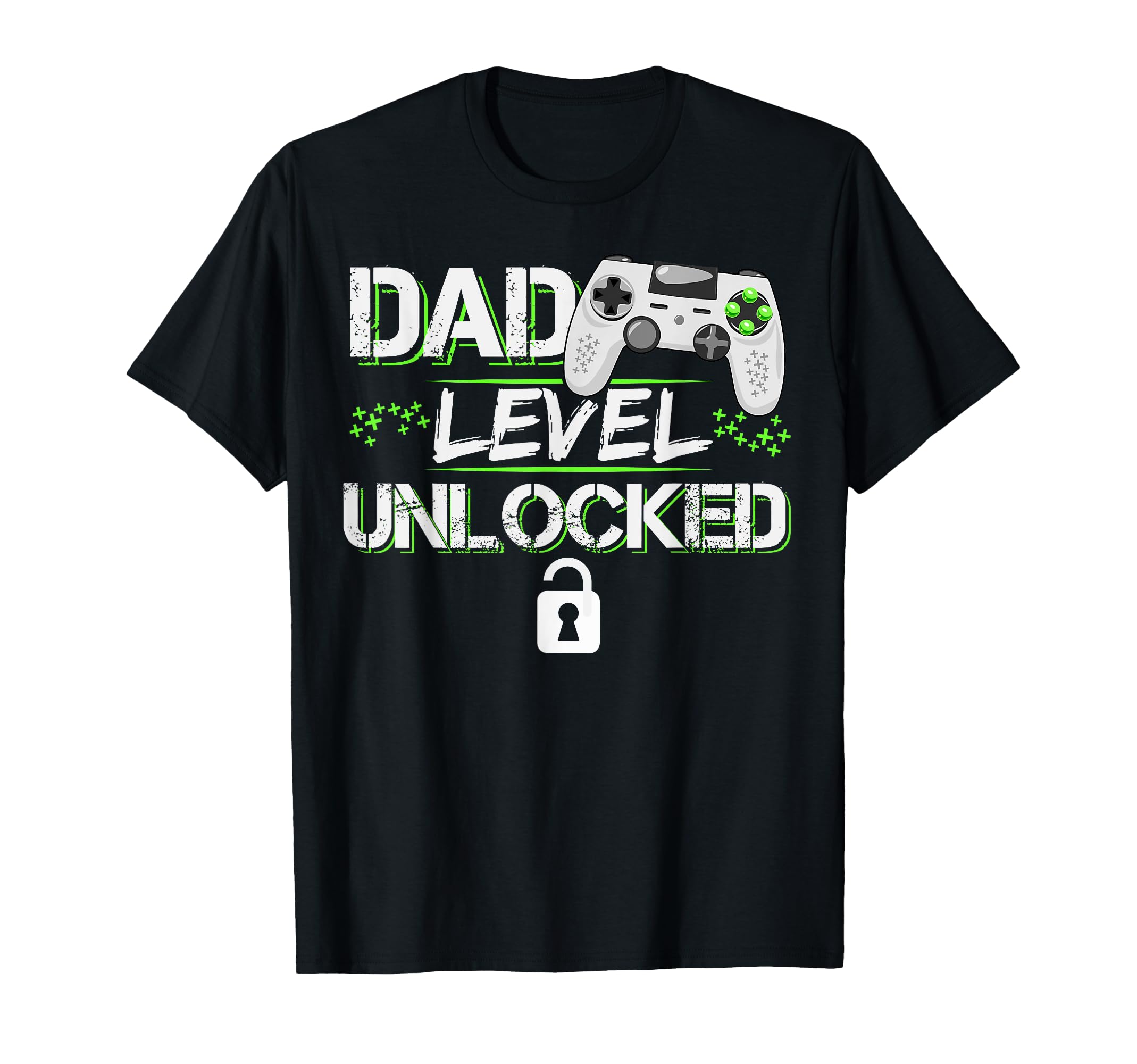 Dad Level Unlocked Soon To Be Dad T-Shirt - Custom Art Print Men Women - T-Shirt, Sweatshirt, Hoodie
