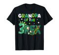 Grandpa Three Rex Birthday Dinosaur Family T-Shirt - Trendy Graphic Unisex - T-Shirt, Sweatshirt, Hoodie