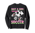 Just Who Loves Soccer Soccer Player Sweatshirt - Trendy Graphic Men Women - T-Shirt, Sweatshirt, Hoodie