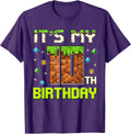 Birthday Boy It's My 10th Gamer Pixel - Adult & Kids T-Shirts, Sweatshirts & Hoodies apparel design preview 1