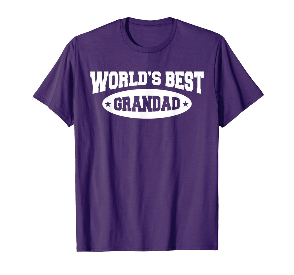 Worlds Best Grandad T-Shirt - Minimalist Print Unisex - T-Shirt, Sweatshirt, Hoodie