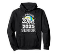 Proud Dad 2025 Senior Graduate Hoodie - Aesthetic Graphic Unisex - T-Shirt, Sweatshirt, Hoodie