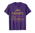 Grandpa Birthday Princess Party T-Shirt - Aesthetic Graphic Unisex - T-Shirt, Sweatshirt, Hoodie