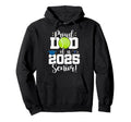 Proud Dad Class 2025 Senior Tennis Hoodie - Unique Graphic for Adults - T-Shirt, Sweatshirt, Hoodie