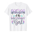 Mama And Dad Birthday Daughter Mermaid T-Shirt - Graphic Print for Adults - T-Shirt, Sweatshirt, Hoodie