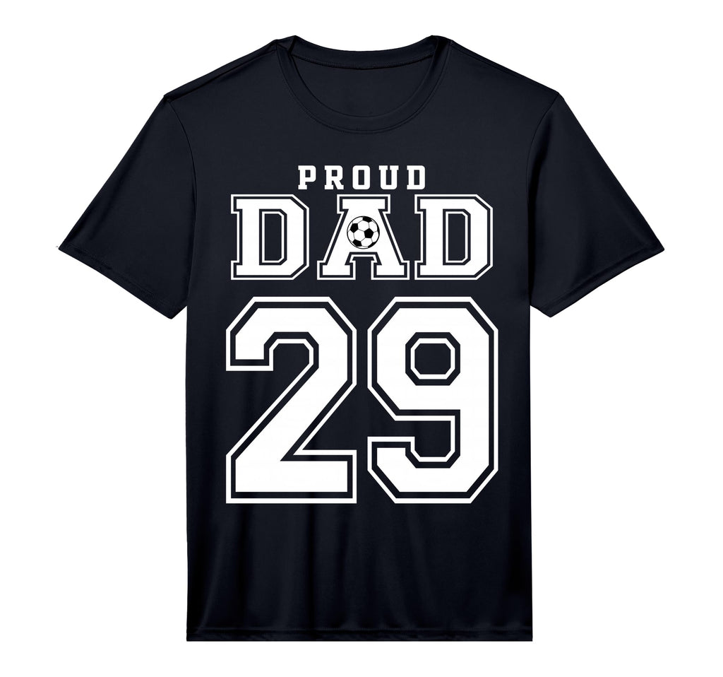 Number 29 Custom Proud Soccer Futbol T-Shirt - Custom Art Print for Adults - T-Shirt, Sweatshirt, Hoodie
