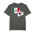 Mexico Loves South Korea Football T-Shirt - Aesthetic Graphic Unisex - T-Shirt, Sweatshirt, Hoodie