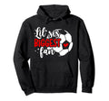 Lil Sis Biggest Fan Soccer Sister Soccer Hoodie - Unique Graphic Unisex - T-Shirt, Sweatshirt, Hoodie