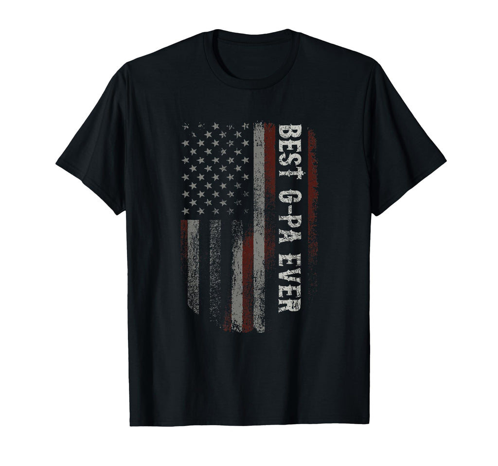 Best G Pa Ever American Flag Funny T-Shirt - Minimalist Print for Adults - T-Shirt, Sweatshirt, Hoodie