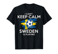 Sweden Football Fan Soccer Game T-Shirt - Casual Everyday Wear Men Women - T-Shirt, Sweatshirt, Hoodie