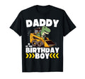 Daddy Birthday Dinosaur Construction T-Shirt - Streetwear Style for Adults - T-Shirt, Sweatshirt, Hoodie