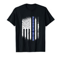 Law Enforcement Dad Police T-Shirt - Casual Everyday Wear for Adults - T-Shirt, Sweatshirt, Hoodie