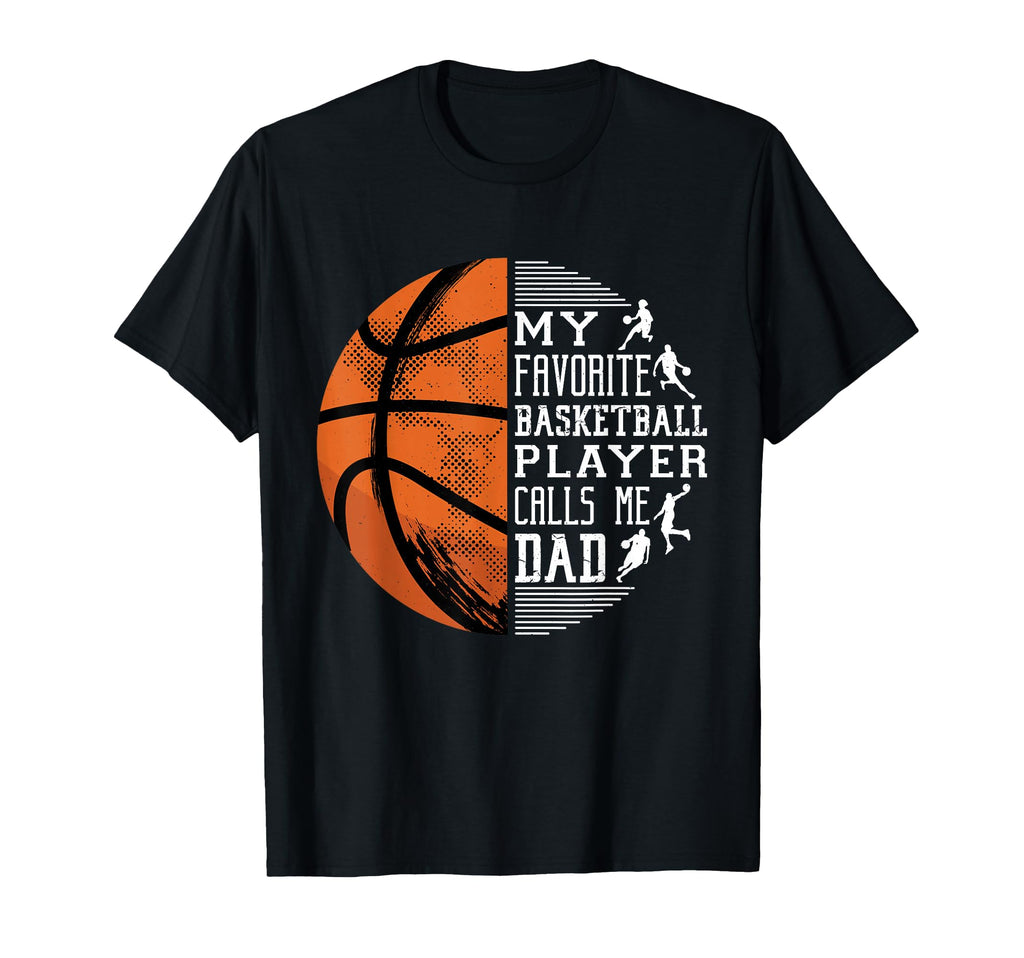 My Favorite Basketball Player Calls Me T-Shirt - Minimalist Print Unisex - T-Shirt, Sweatshirt, Hoodie