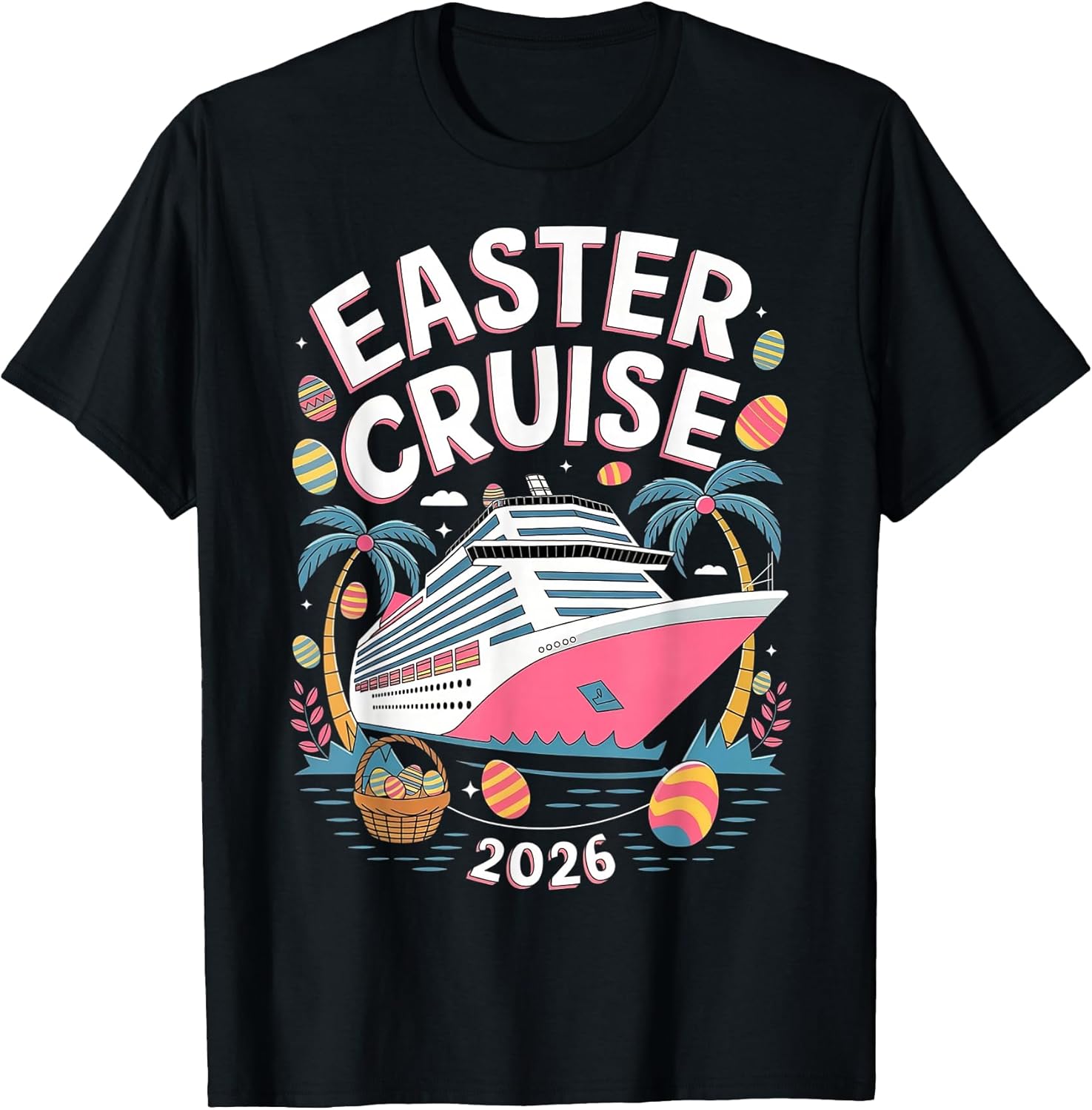 Easter Cruise 2026 Vacation Matching Family Group - Adult & Kids T-Shirts, Sweatshirts & Hoodies apparel design preview 1