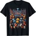 Pixel Art Futuristic Dogs - Adult & Kids T-Shirts, Sweatshirts & Hoodies apparel design preview 1