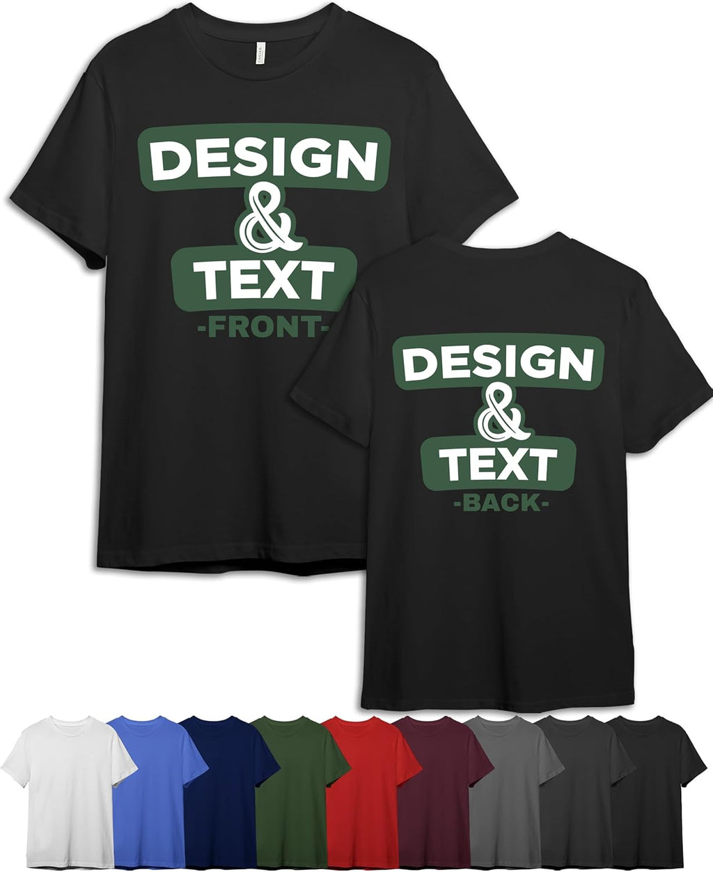 Bella Canvas Unisex Triblend Custom Design Your Own - Adult & Kids T-Shirts, Sweatshirts & Hoodies apparel design preview 1