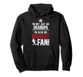 His Biggest Fan Soccer Grandpa Soccer Hoodie - Trendy Graphic Unisex - T-Shirt, Sweatshirt, Hoodie