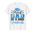 Super Proud Dad 2026 Graduate Senior T-Shirt - Custom Art Print Men Women - T-Shirt, Sweatshirt, Hoodie