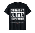 Straight Outta Gods Word John 3 16 T-Shirt - Custom Art Print for Adults - T-Shirt, Sweatshirt, Hoodie