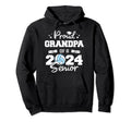 Proud Grandpa 2024 Senior Funny Hoodie - Unique Graphic Men Women - T-Shirt, Sweatshirt, Hoodie