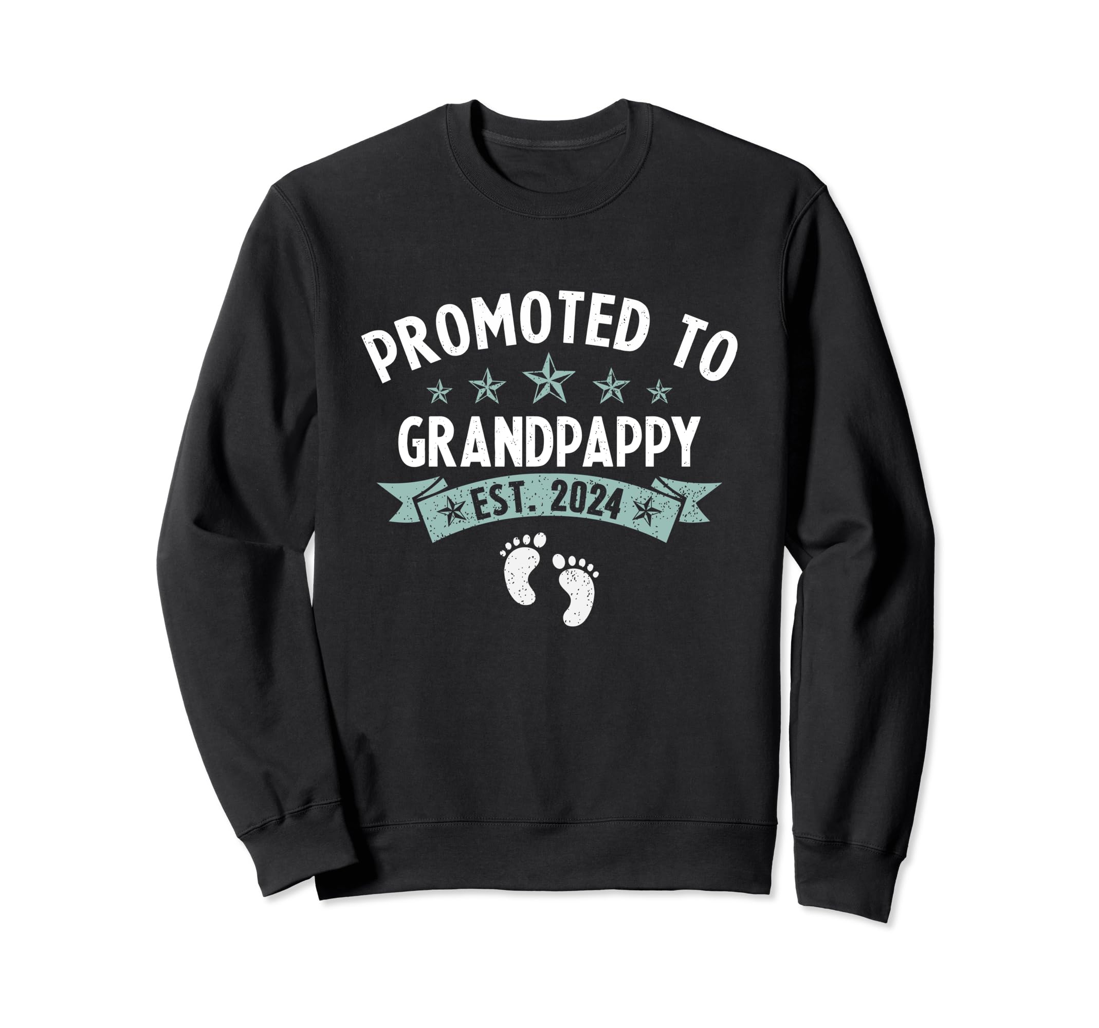 Promoted To Grandpappy Est 2024 Sweatshirt - Streetwear Style for Adults - T-Shirt, Sweatshirt, Hoodie