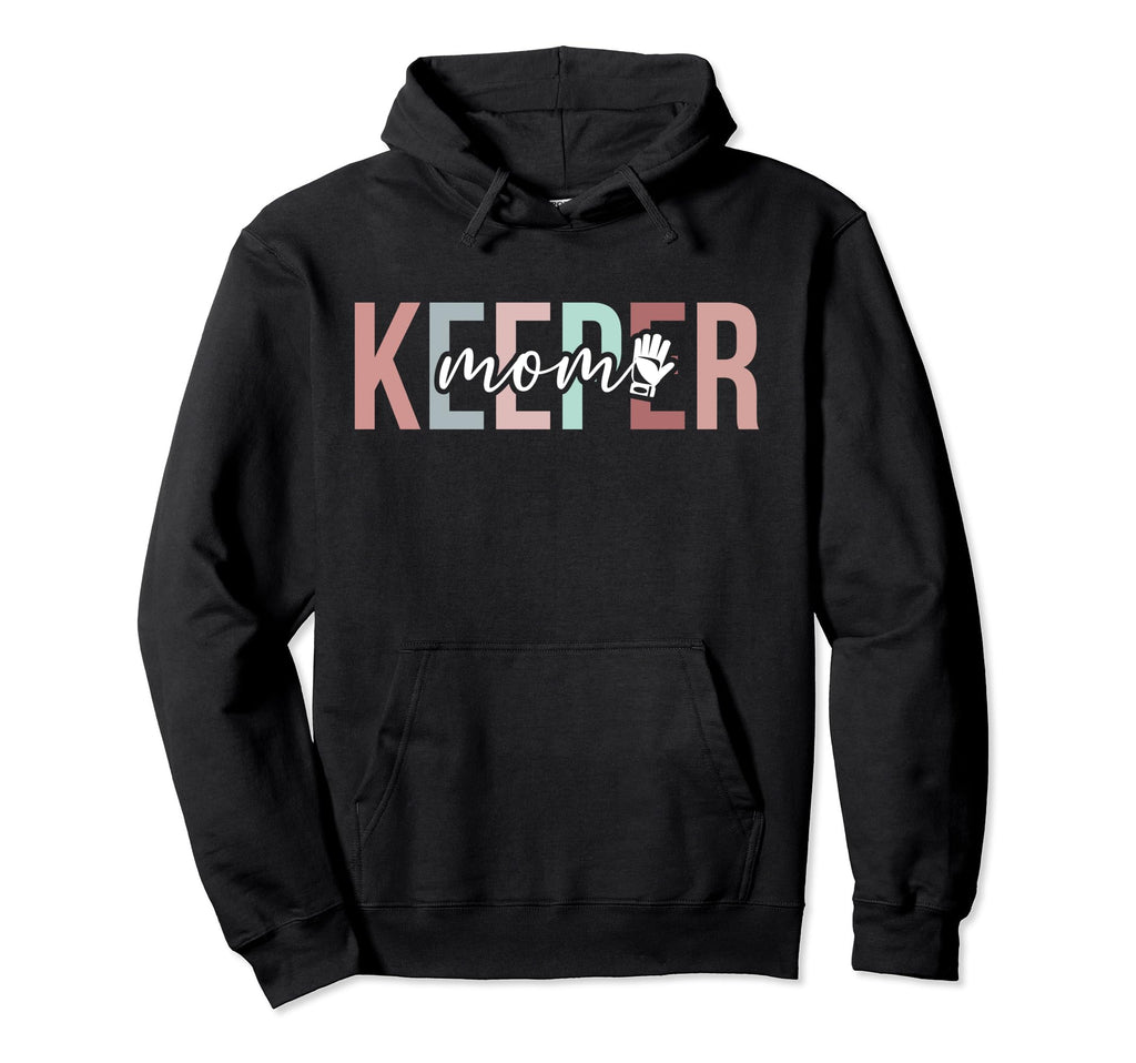 Boho Soccer Keeper Mom Soccer Hoodie - Fun Novelty Design for Adults - T-Shirt, Sweatshirt, Hoodie
