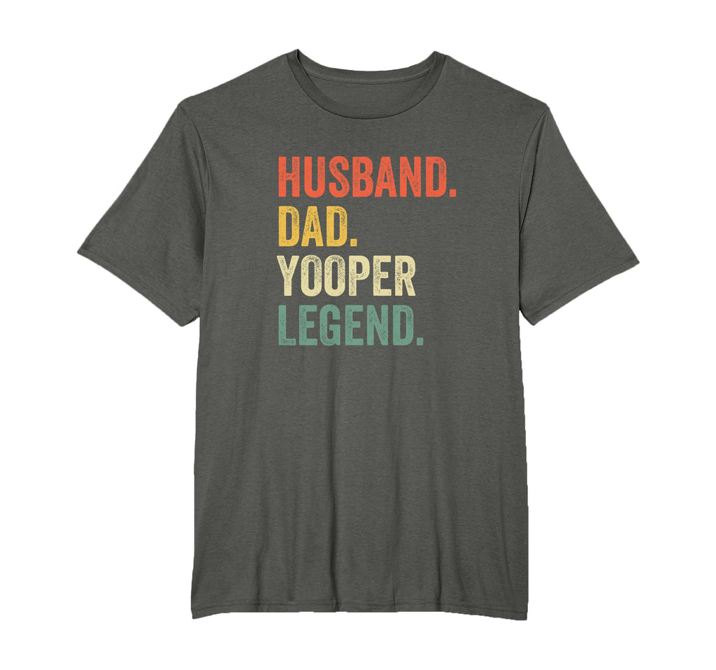 Upper Peninsula Husband Dad Yooper T-Shirt - Minimalist Print Men Women - T-Shirt, Sweatshirt, Hoodie
