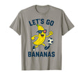 Funny Banana Soccer Cartoon Kicking T-Shirt - Aesthetic Graphic Unisex - T-Shirt, Sweatshirt, Hoodie