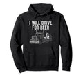 Log Trucker Day Best Dad Night Hoodie - Casual Everyday Wear Men Women - T-Shirt, Sweatshirt, Hoodie