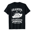 Grandpa And Grandson Best Friends Life T-Shirt - Graphic Print Unisex - T-Shirt, Sweatshirt, Hoodie