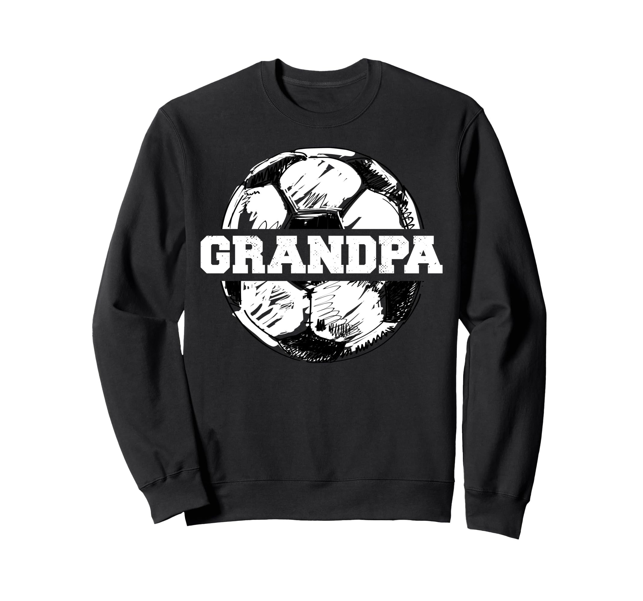 Soccer Grandpa Funny Soccer Sweatshirt - Casual Everyday Wear Men Women - T-Shirt, Sweatshirt, Hoodie