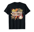 Busy Raising Ballers Softball Baseball T-Shirt - Aesthetic Graphic Unisex - T-Shirt, Sweatshirt, Hoodie