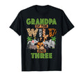 3Rd Birthday Zoo Safari Jungle Grandpa T-Shirt - Streetwear Style Unisex - T-Shirt, Sweatshirt, Hoodie
