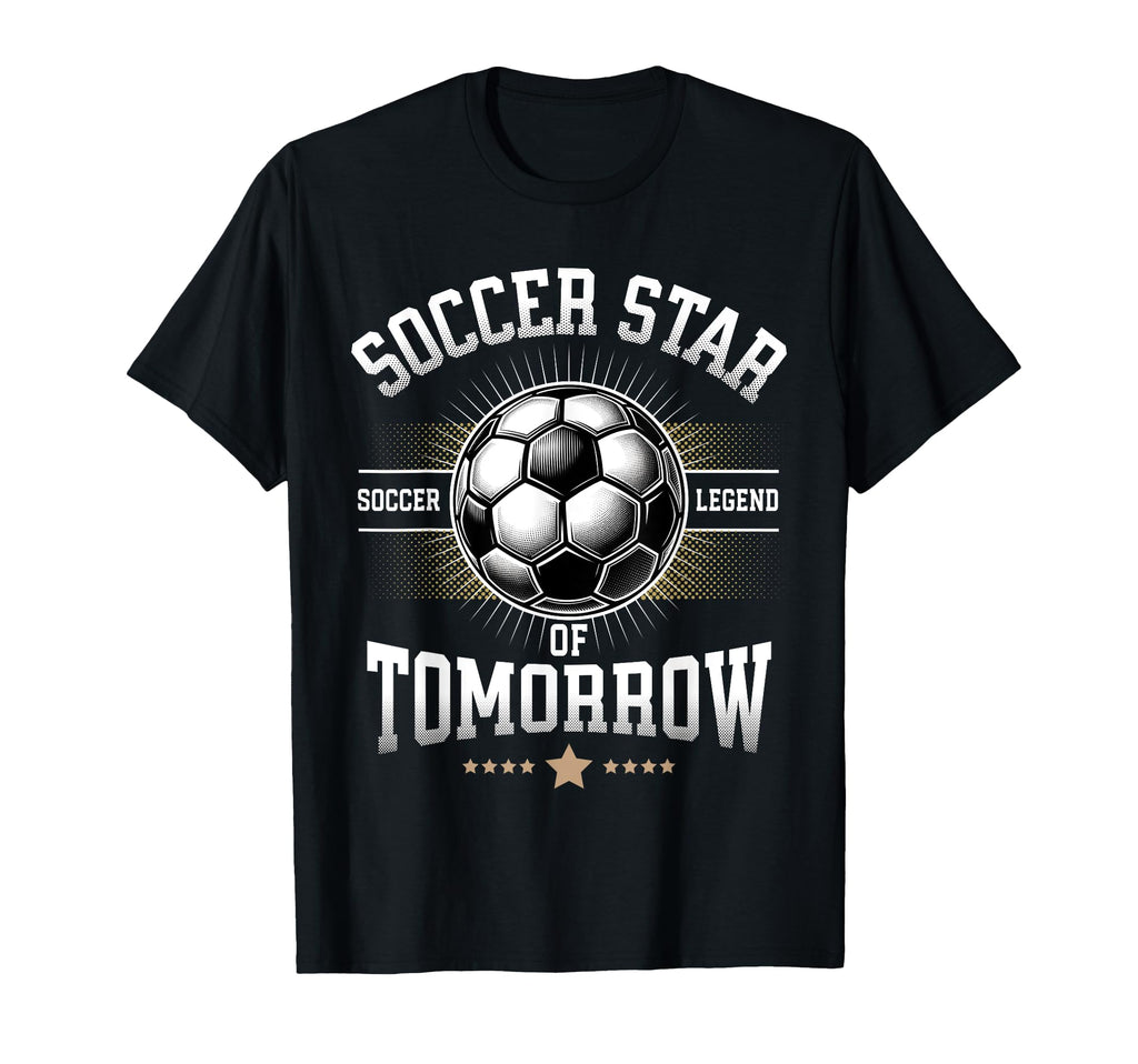 Soccer Star Tomorrow Talent Practice T-Shirt - Aesthetic Graphic Men Women - T-Shirt, Sweatshirt, Hoodie