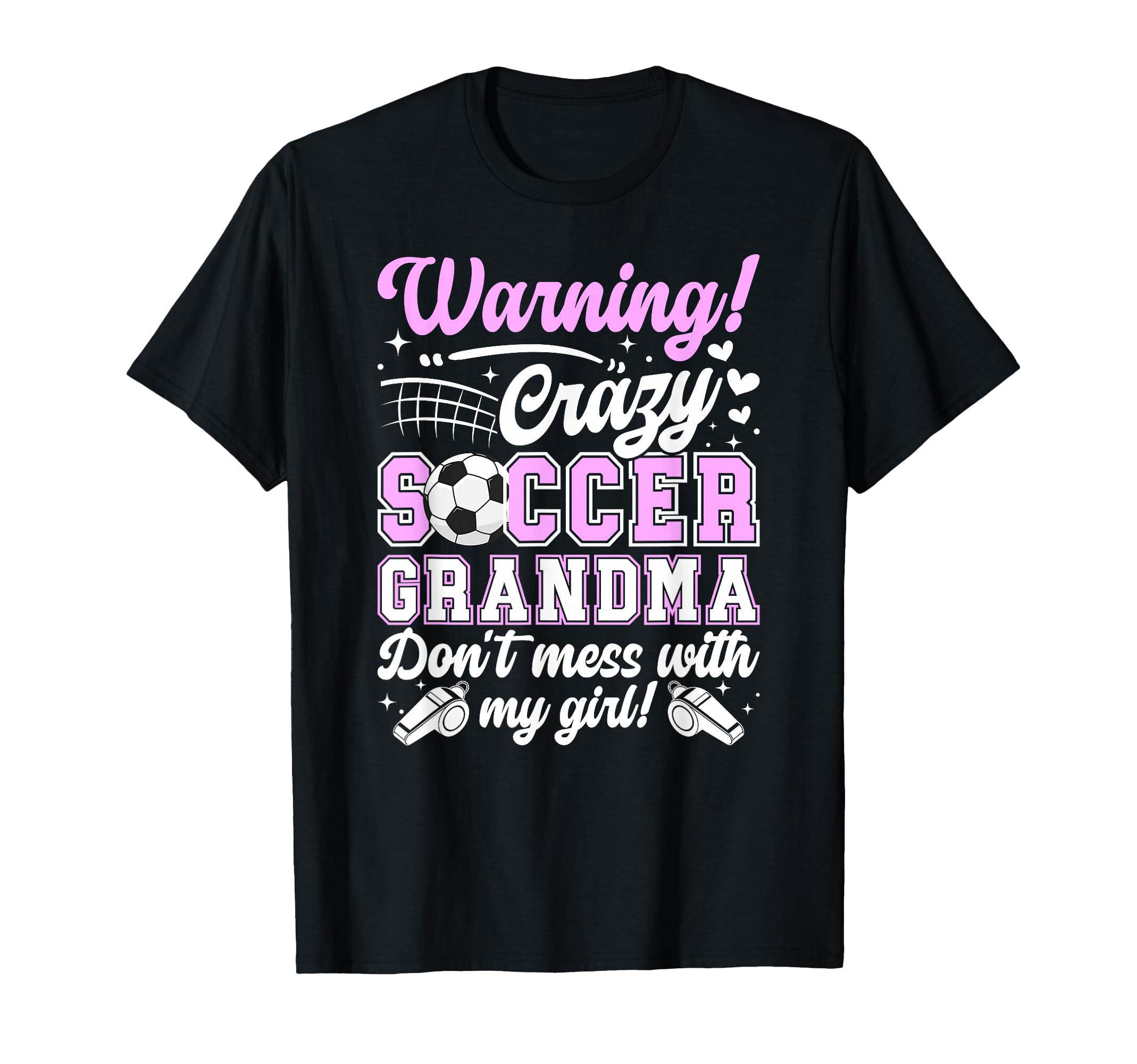 Crazy Soccer Grandma Soccer Player T-Shirt - Custom Art Print Unisex - T-Shirt, Sweatshirt, Hoodie