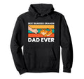 Best Bearded Dragon Dad Ever Lizard Hoodie - Novelty Apparel for Adults - T-Shirt, Sweatshirt, Hoodie