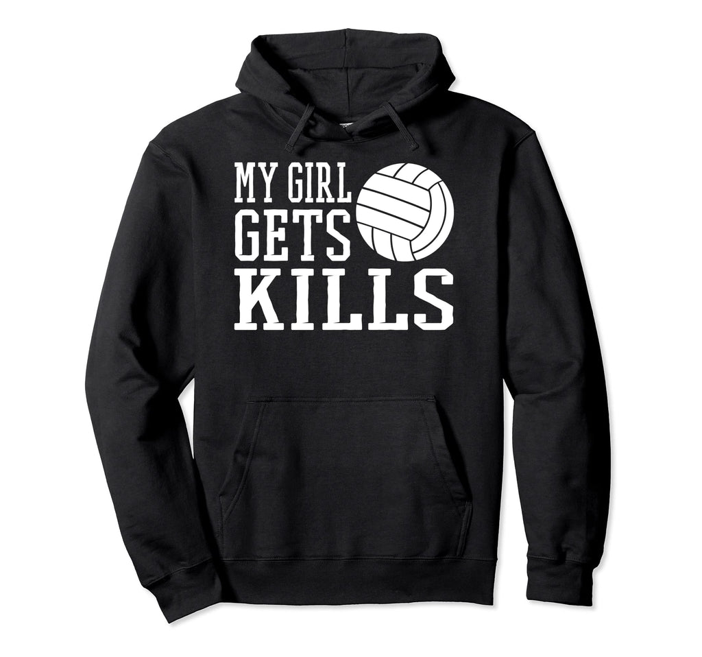 My Volleyball Dad Mom Funny Hoodie - Casual Everyday Wear for Adults - T-Shirt, Sweatshirt, Hoodie