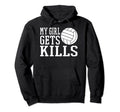 My Volleyball Dad Mom Funny Hoodie - Casual Everyday Wear for Adults - T-Shirt, Sweatshirt, Hoodie