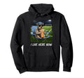 Soccer Dad I Live Here Now Soccer Mom Hoodie - Streetwear Style Unisex - T-Shirt, Sweatshirt, Hoodie