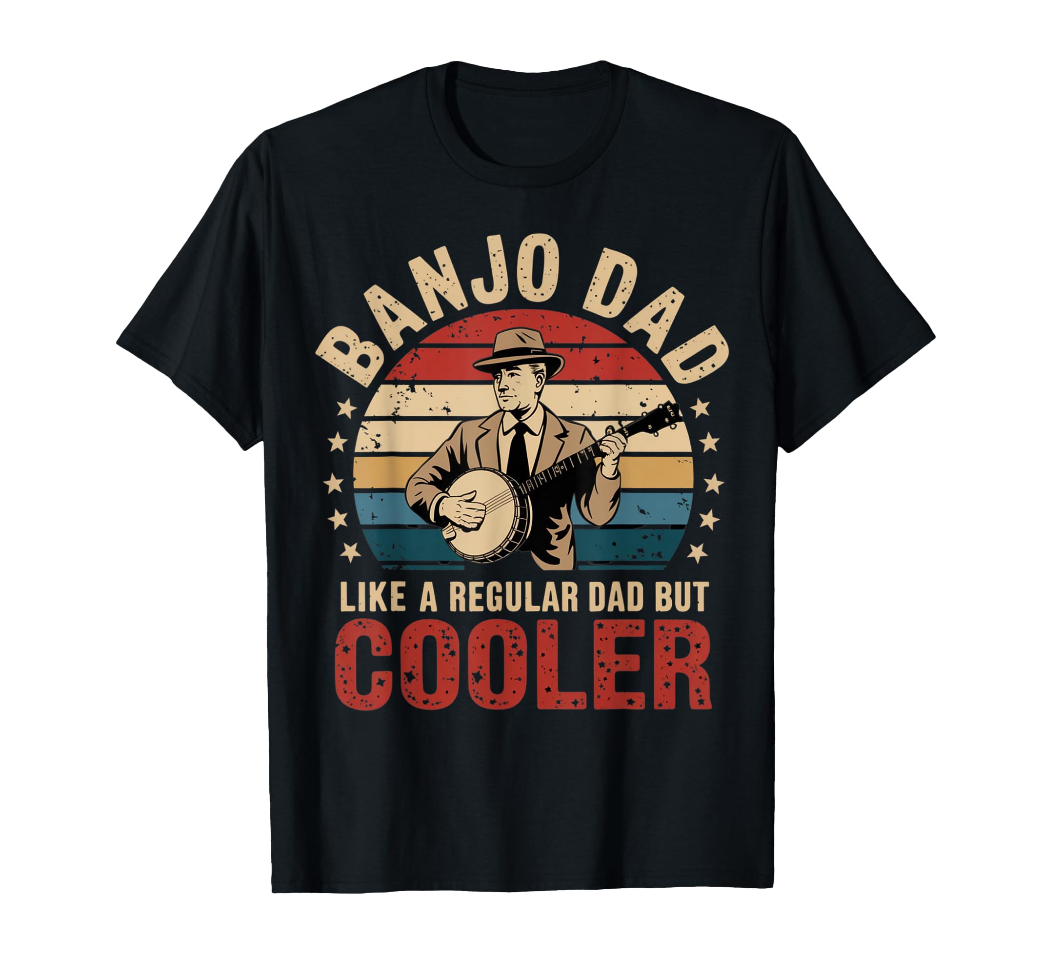 Banjo Teacher Player Dad Bluegrass T-Shirt - Casual Everyday Wear Unisex - T-Shirt, Sweatshirt, Hoodie