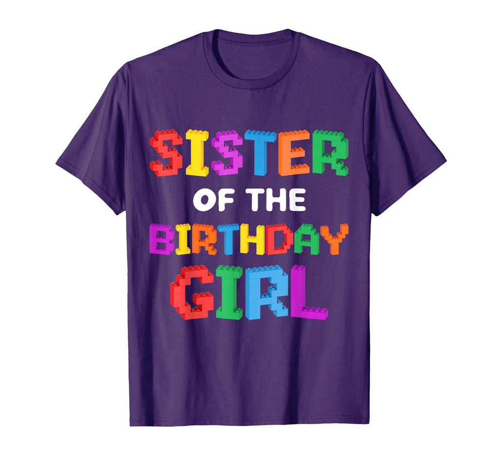 Sister Birthday Master Builder T-Shirt - Minimalist Print for Adults - T-Shirt, Sweatshirt, Hoodie