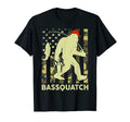 Bigfoot Fishing Bassquatch Camouflage T-Shirt - Custom Art Print Unisex - T-Shirt, Sweatshirt, Hoodie