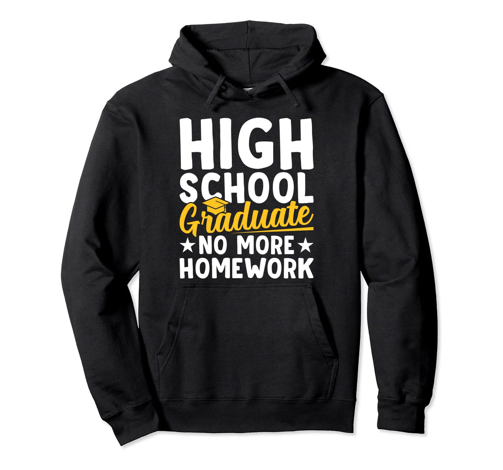 High School Graduate Him Her Family Hoodie - Streetwear Style for Adults - T-Shirt, Sweatshirt, Hoodie