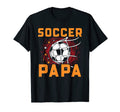 Mens Soccer Papa Soccer Player Dad T-Shirt - Trendy Graphic for Adults - T-Shirt, Sweatshirt, Hoodie