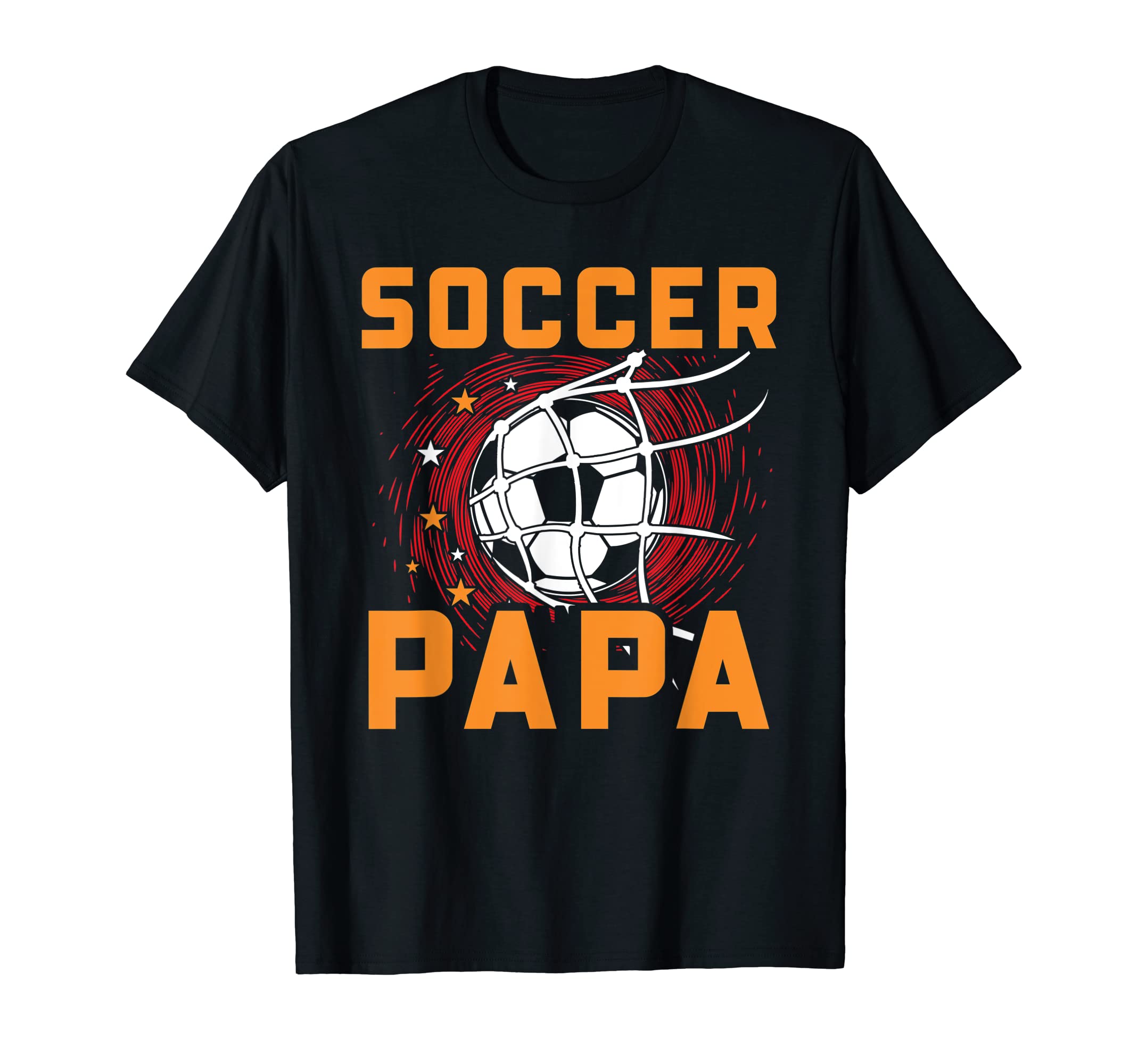 Mens Soccer Papa Soccer Player Dad T-Shirt - Trendy Graphic for Adults - T-Shirt, Sweatshirt, Hoodie