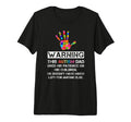 Autism Awareness Warning This Autism T-Shirt - Trendy Graphic for Adults - T-Shirt, Sweatshirt, Hoodie