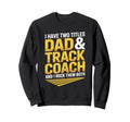 Runner Daddy Athlete Dad And Sweatshirt - Aesthetic Graphic for Adults - T-Shirt, Sweatshirt, Hoodie