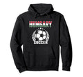Hungary Soccer Fans Jersey Hungarian Hoodie - Minimalist Print Men Women - T-Shirt, Sweatshirt, Hoodie