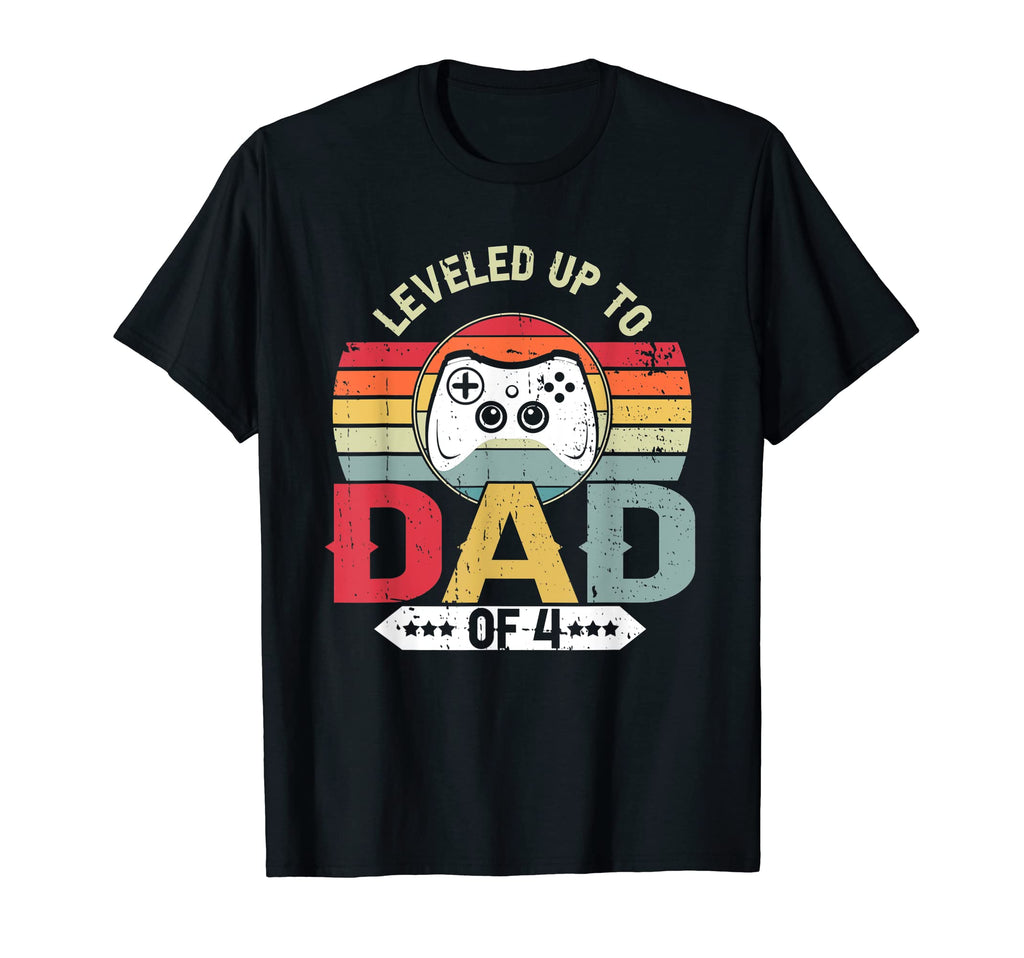 Daddy Again Leveled Up To Dad 4 Dad T-Shirt - Trendy Graphic for Adults - T-Shirt, Sweatshirt, Hoodie