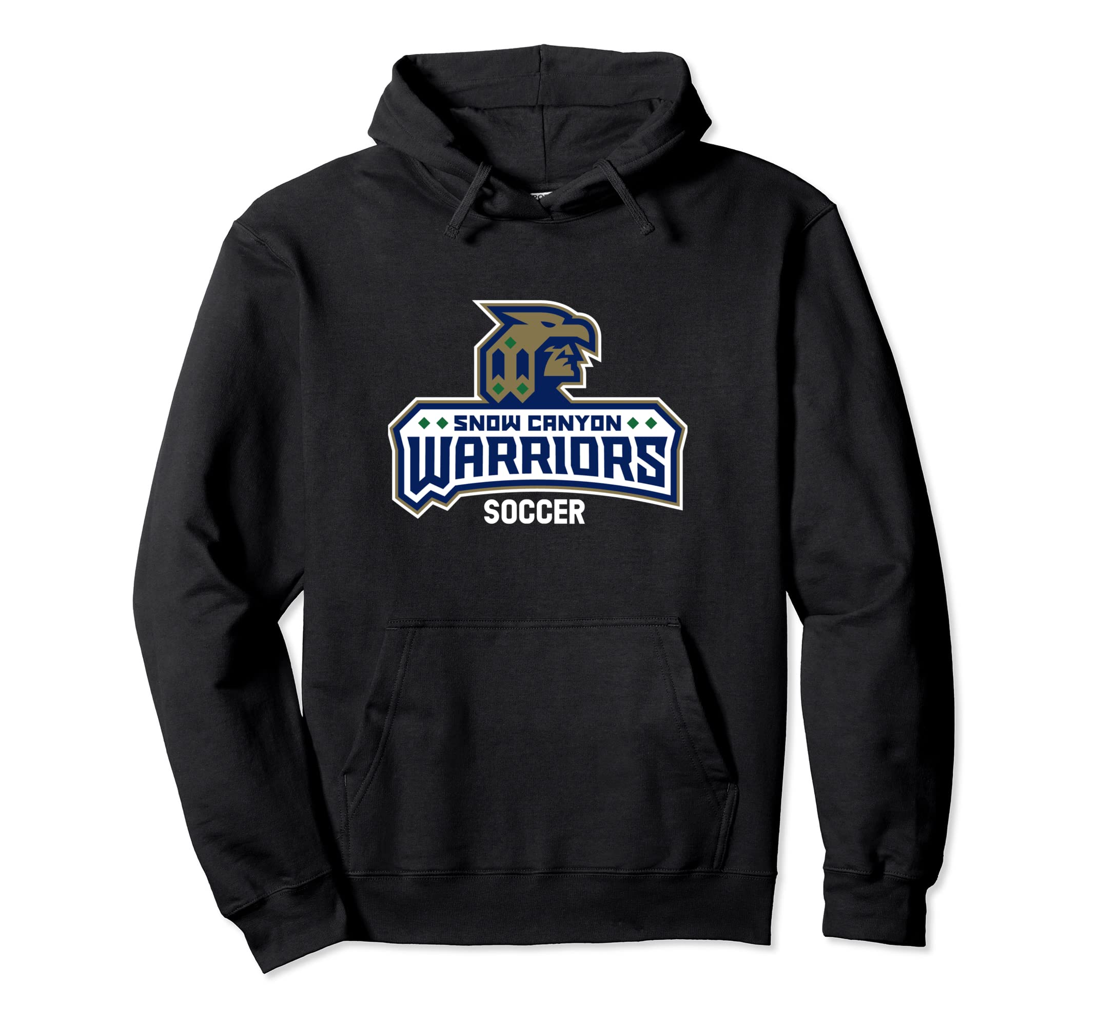 Snow Canyon High School Warriors Soccer Hoodie - Novelty Apparel Unisex - T-Shirt, Sweatshirt, Hoodie